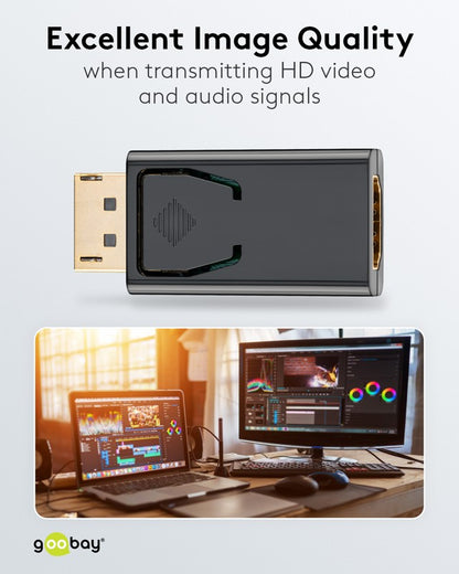 Goobay DisplayPort – HDMI adapter 1.1