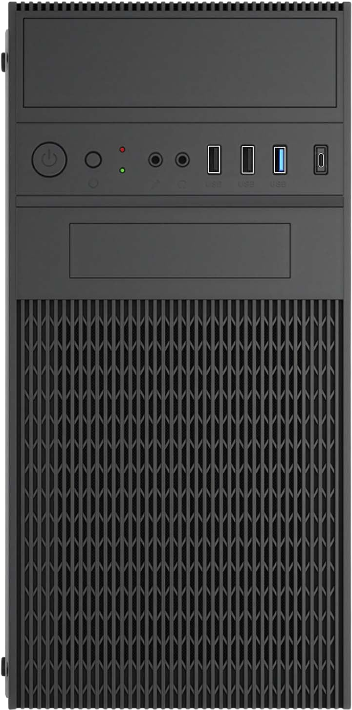 Akyga AK19BK Micro Tower gépház USB-C csatlakozóval