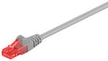 Goobay CAT 6 patch kábel, U/UTP, szürke – 0,25 m