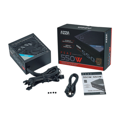 Tápegység ATX AZZA PSAZ 550W 80+ Bronze