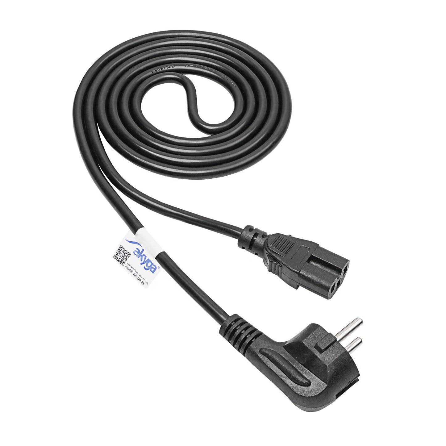Power Cable CEE 7/7 / C15 1.8m AK-UP-08