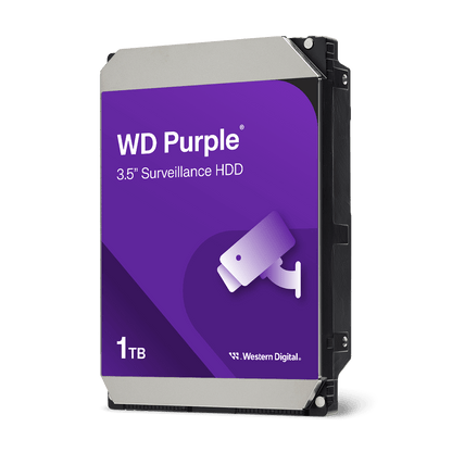 WD Purple 1TB 3.5" 5400rpm 64MB SATA WD10PURZ