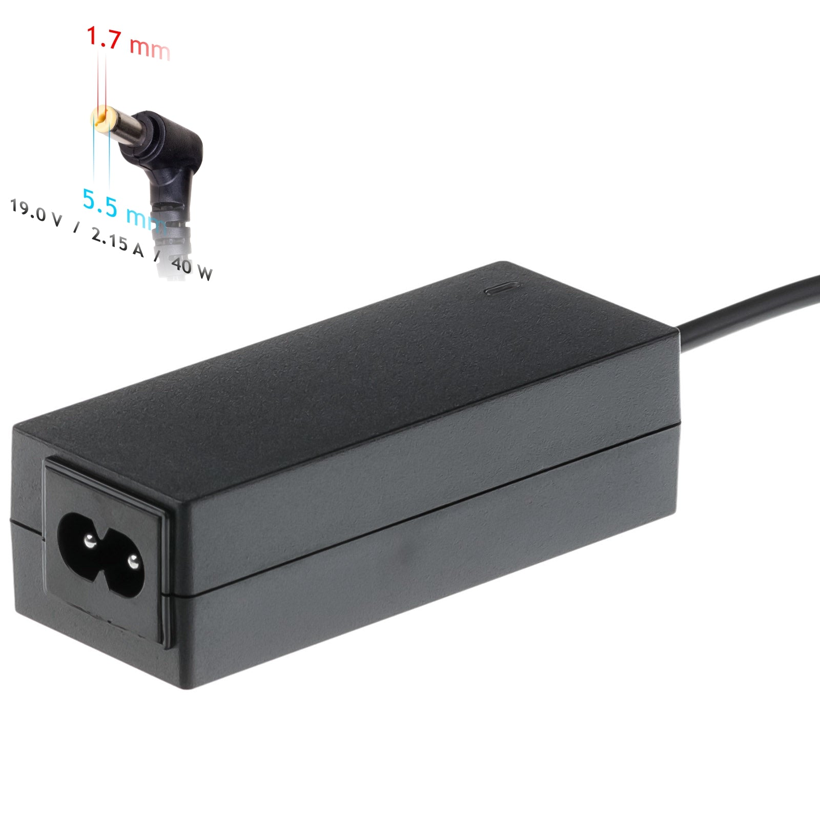 Tápegység AK-ND-47 19V / 2.15A 40W 5.5 x 1.7 mm