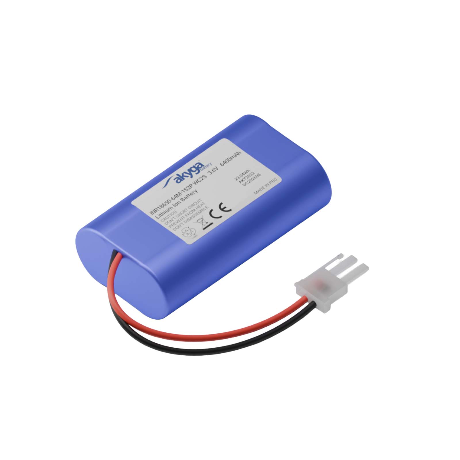 Li-Ion akkumulátorcsomag Akyga AKY2832 3,6 V / 6400 mAh