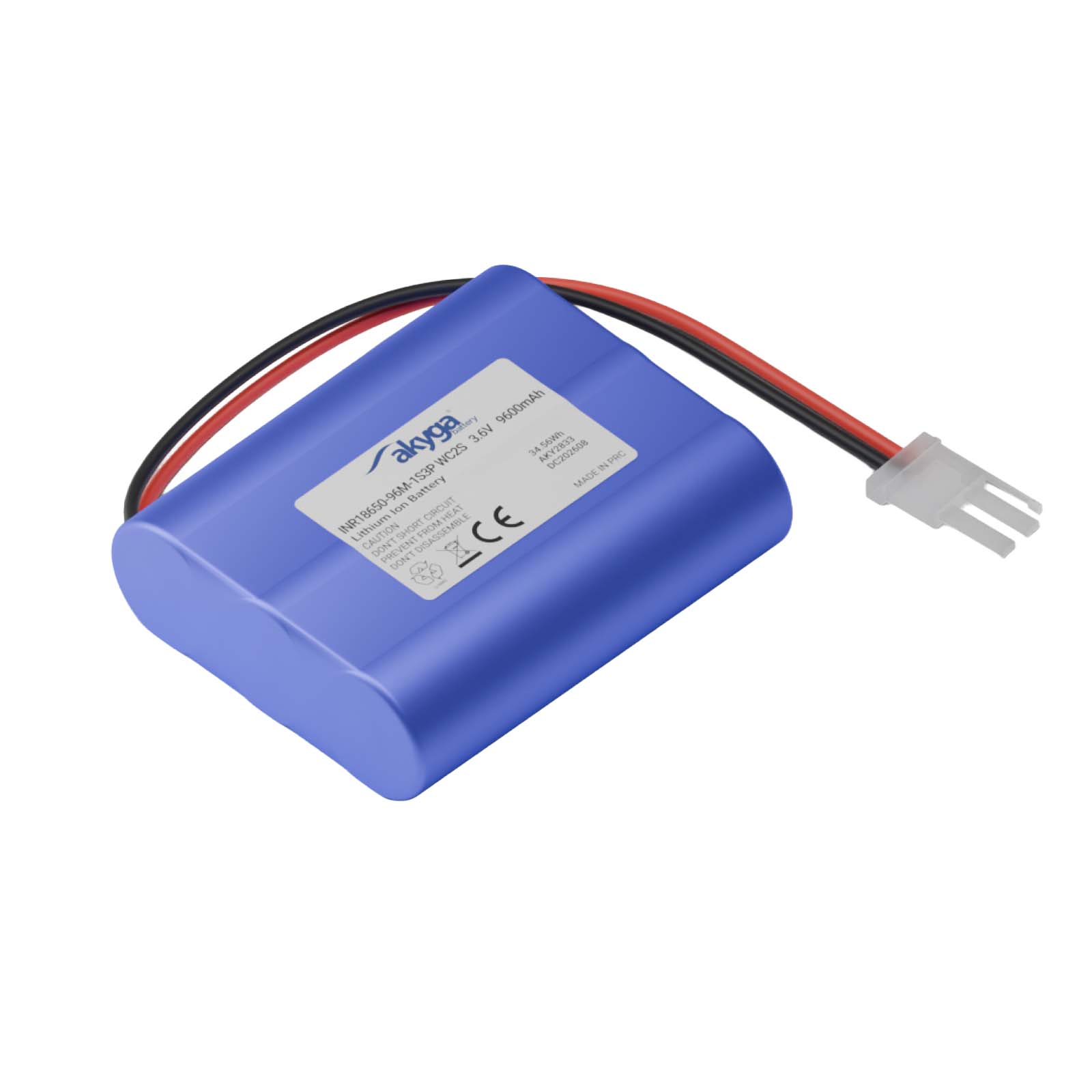 Li-Ion akkumulátorcsomag Akyga AKY2833 3,6 V / 9600 mAh
