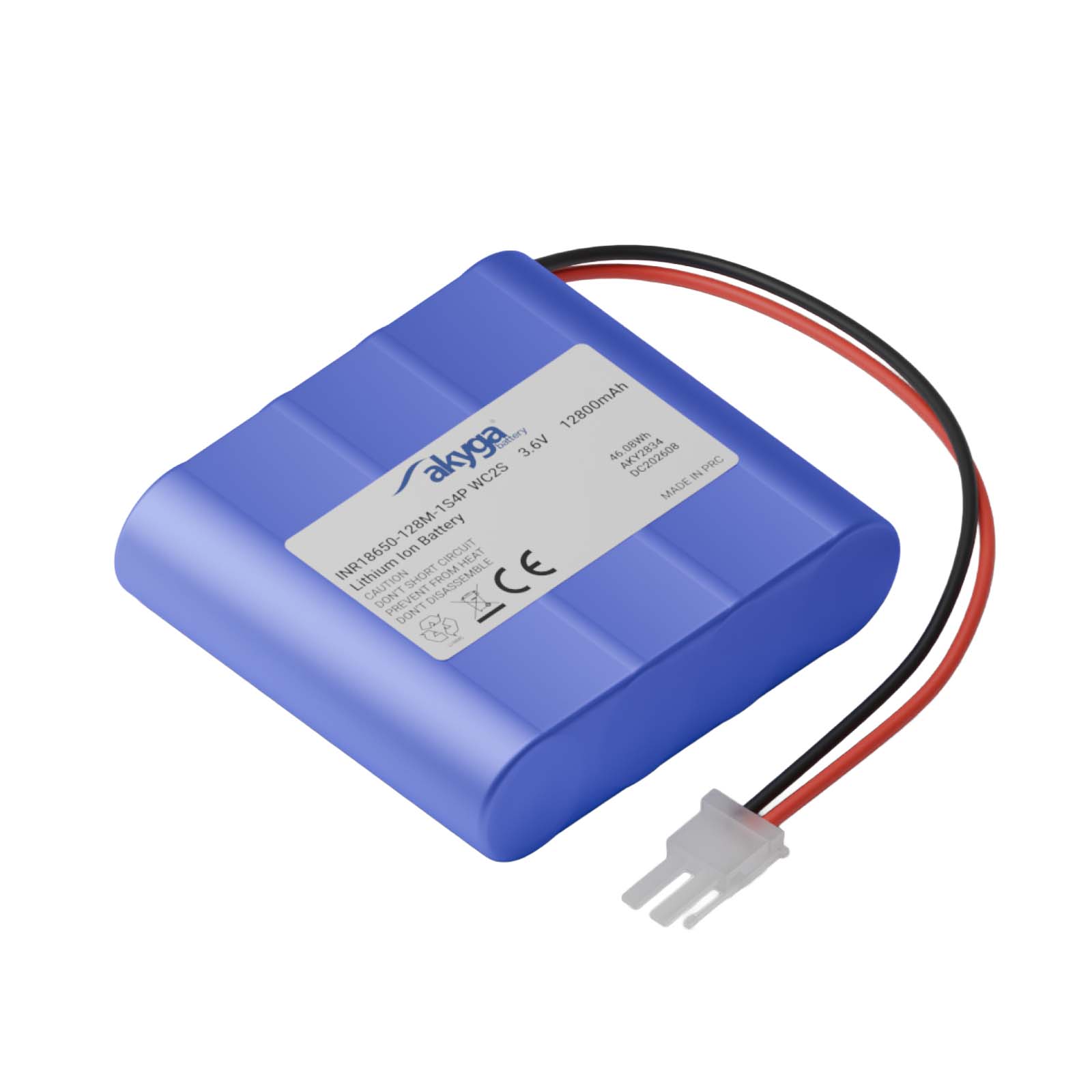 Li-Ion akkumulátorcsomag Akyga AKY2834 3,6 V / 12800 mAh
