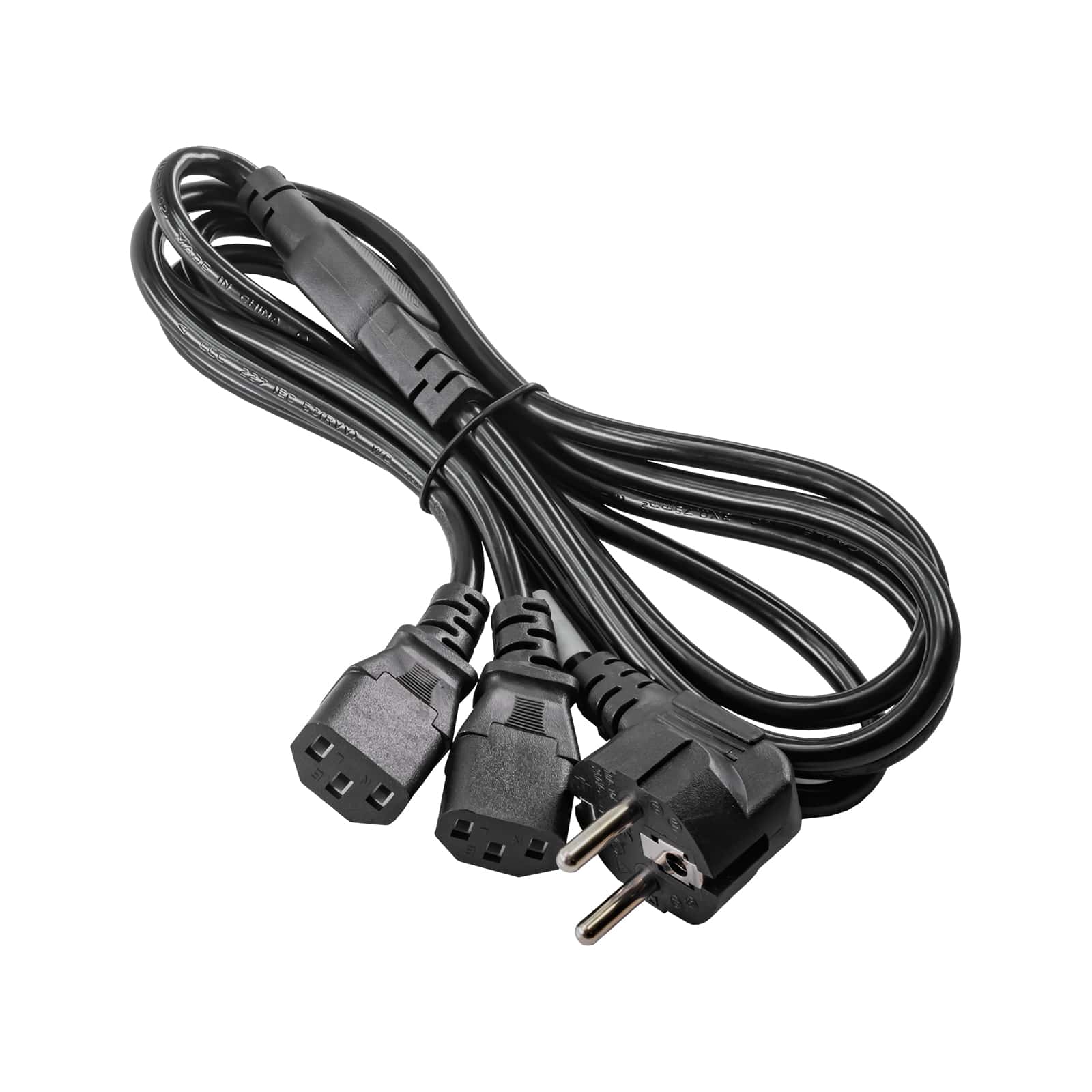 PC Power Cable Y-splitter 1.2m OEM-PC-02